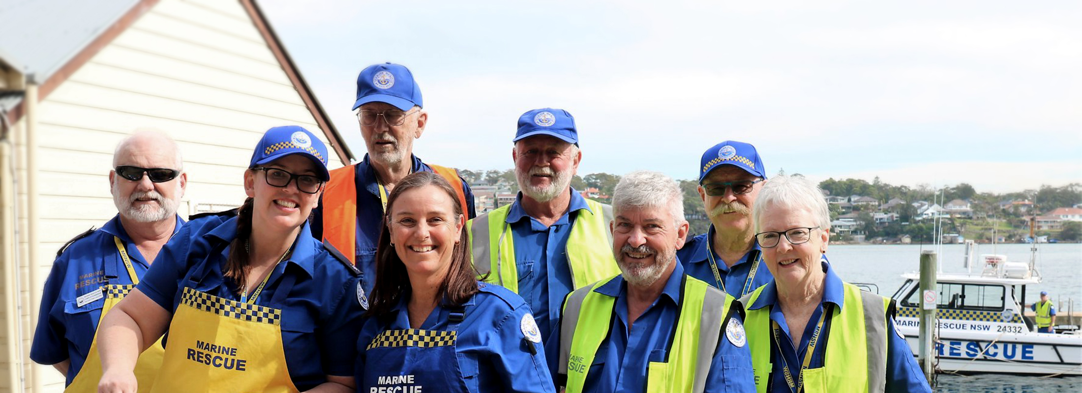 a volunteer Marine Rescue NSW