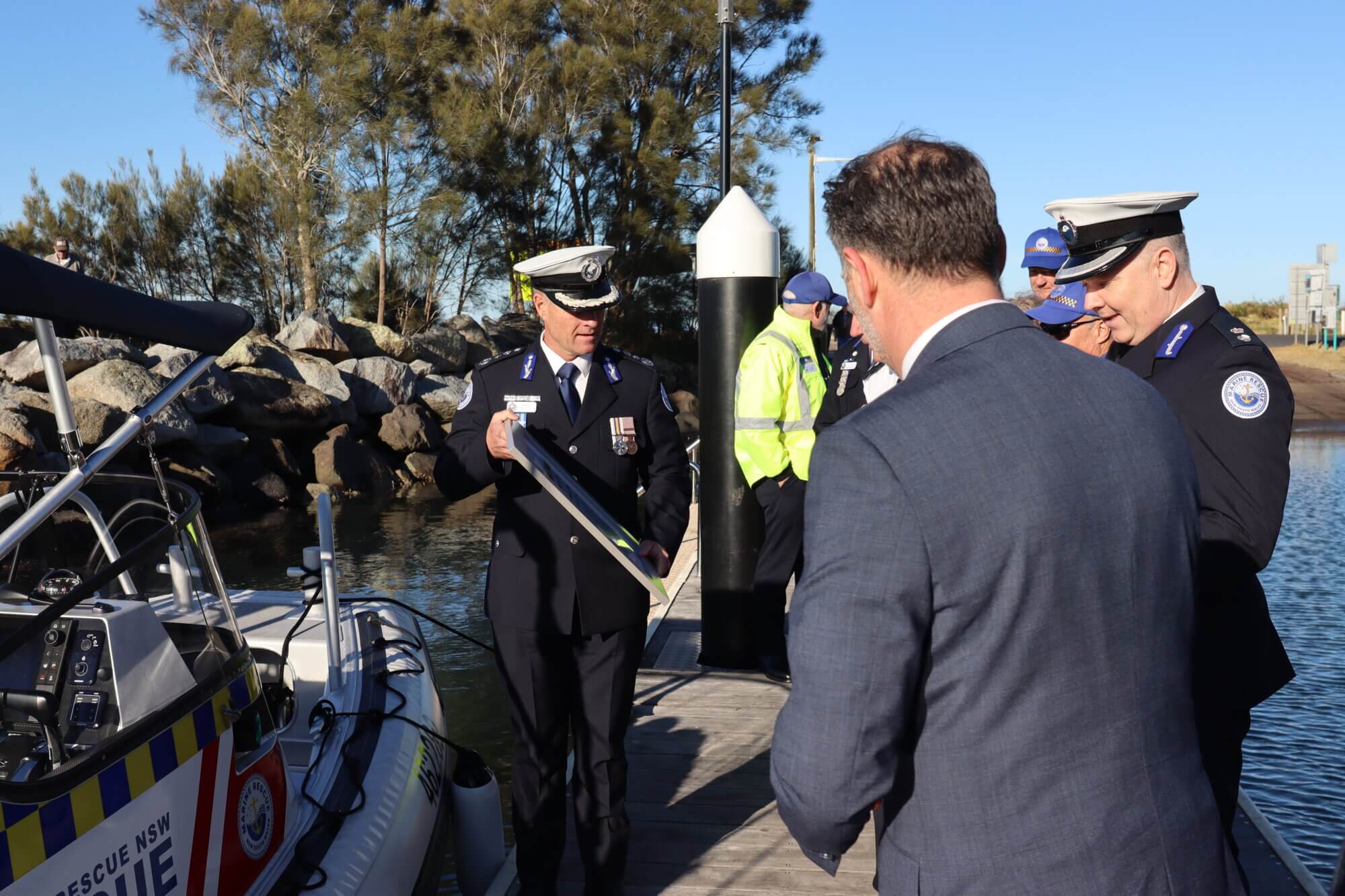 Marine Rescue Batemans Bay vessel commissioned by Minister for ...