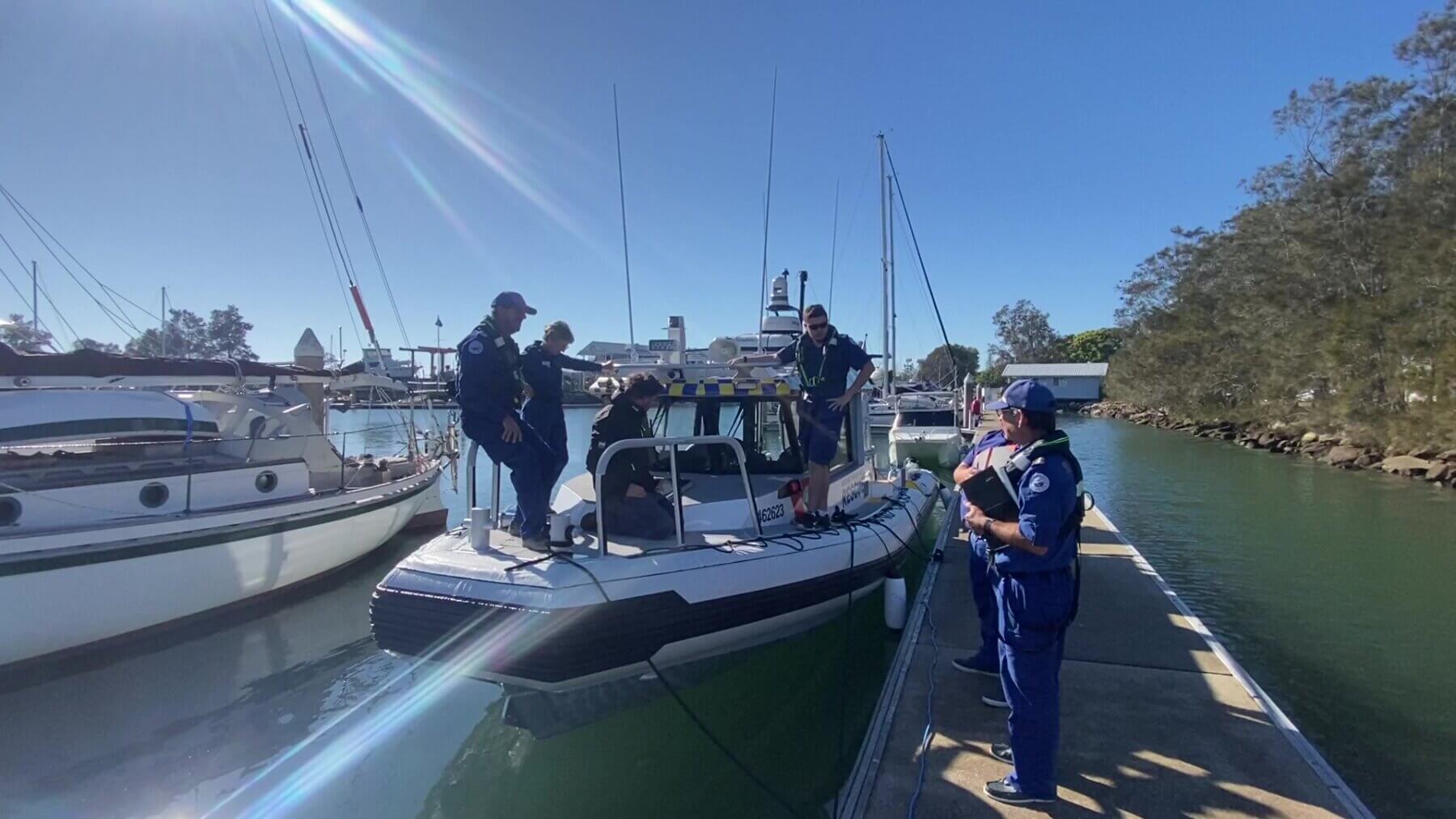 New Marine Rescue Woolgoolga vessel labelled ‘best ever’ Marine
